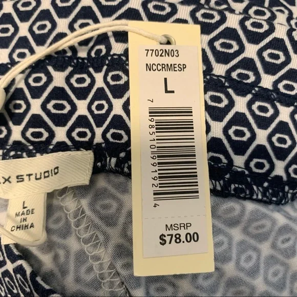 Max Studio | NWT Patterned Pants - Picture 11 of 13